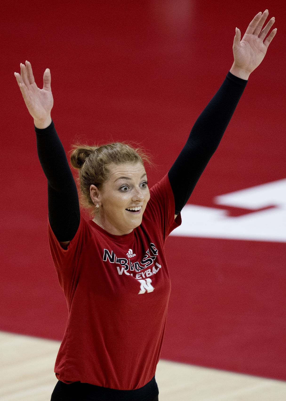 Nebraska Volleyball Spring Practice, 3.29